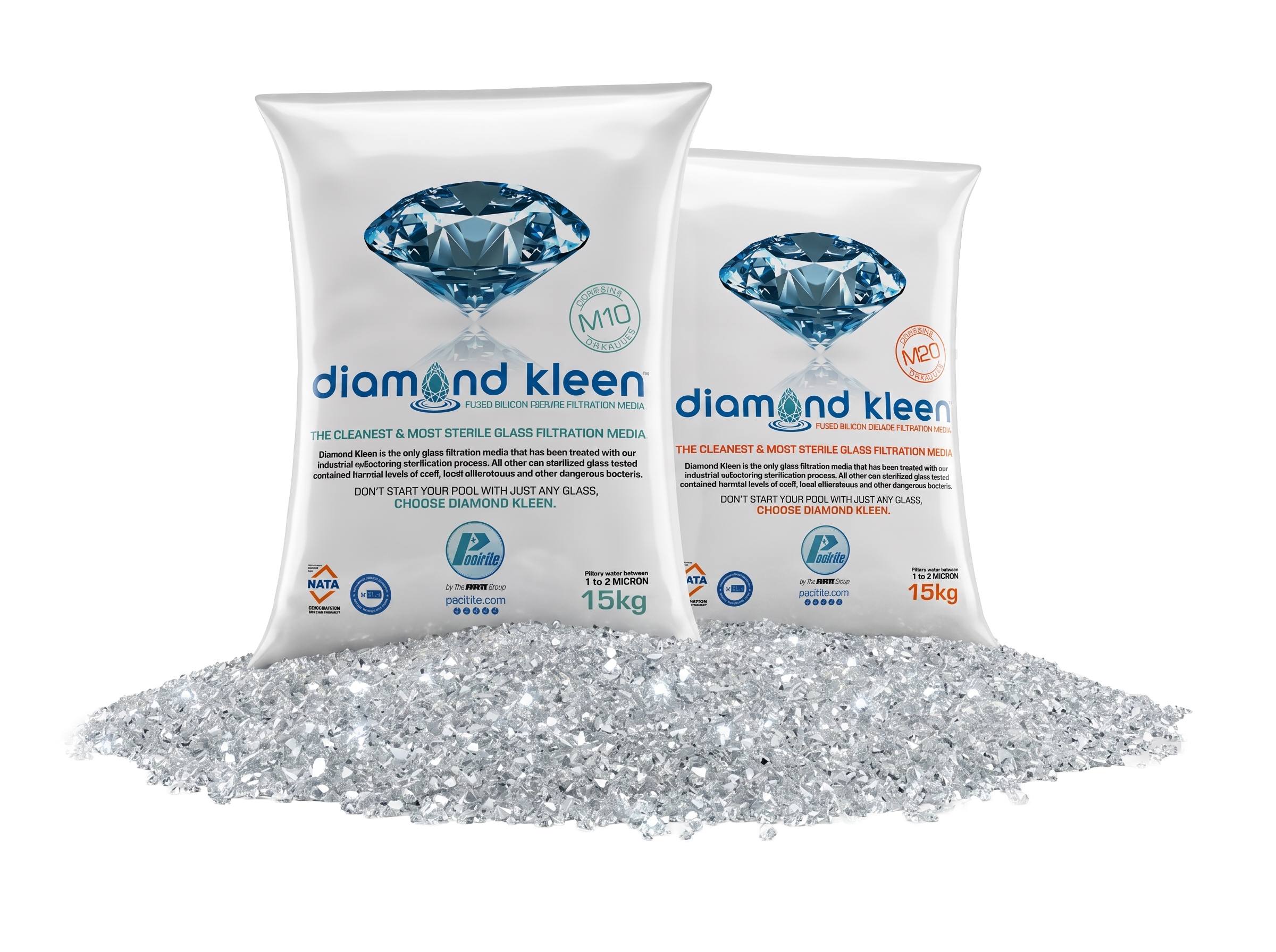 Diamond Kleen filter glass