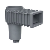Skimmer - Fibreglass Kit Extended Throat (Grey)