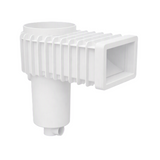 Skimmer - Fibreglass Kit Extended Throat (White)